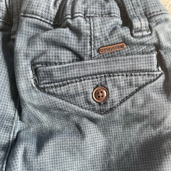 Mayoral 24m blue slim fit pants - Picture 2 of 4